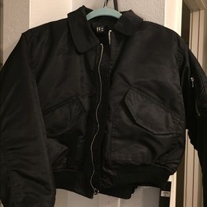 NWT LF The Brand short bomber